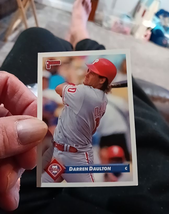 1993 Donruss #92 Darren Daulton — front