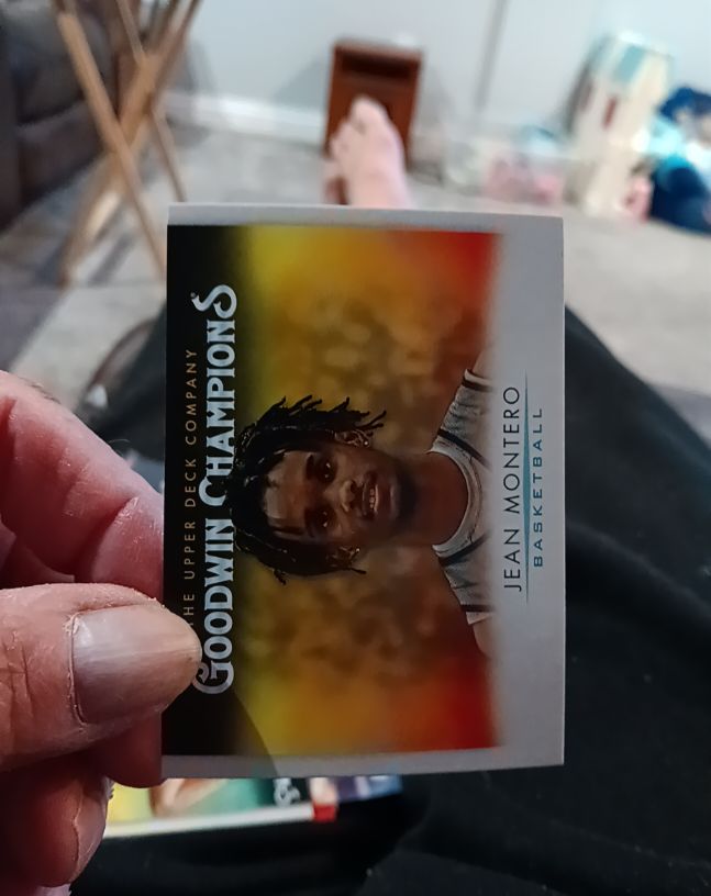 2021 Upper Deck Goodwin Champions #93 Jean Montero — front