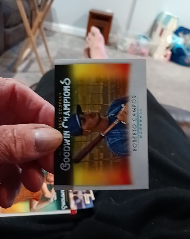 2021 Upper Deck Goodwin Champions #76 Roberto Campos — front