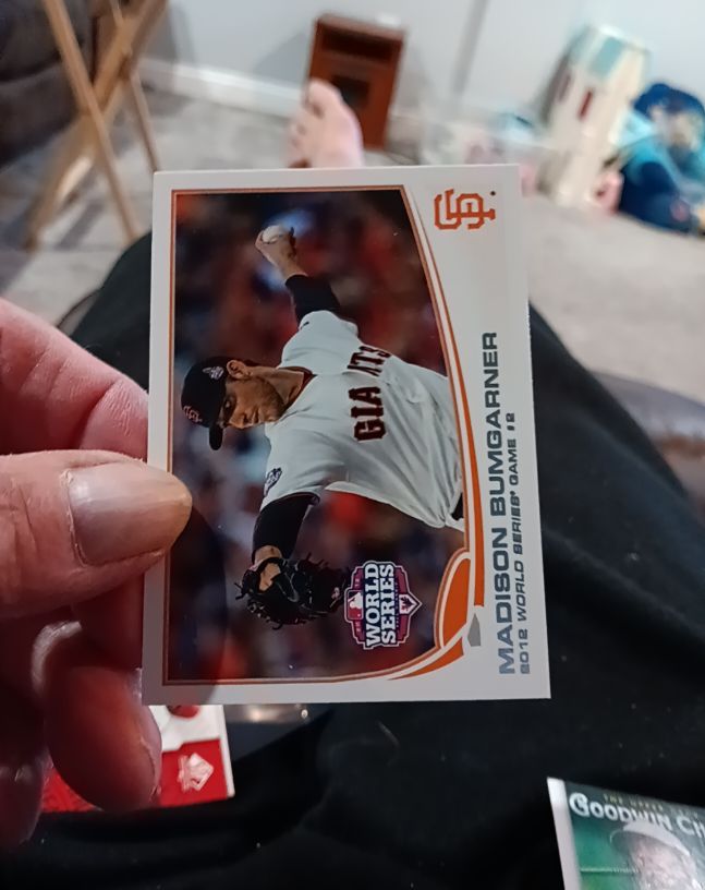 2013 Topps #256 Madison Bumgarner — front
