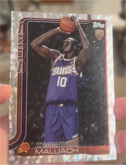 2025-26 Topps #210 Khaman Maluach — front