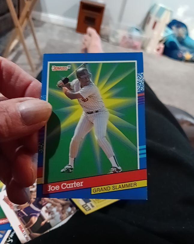 1991 Donruss Grand Slammers #1 Joe Carter — front