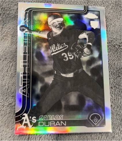 2025 Topps Chrome Update #USC84 Carlos Duran — front