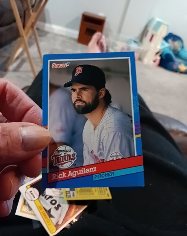 1991 Donruss #172 Rick Aguilera — front