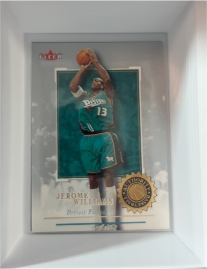 2000 Fleer #13 Jerome Williams — front