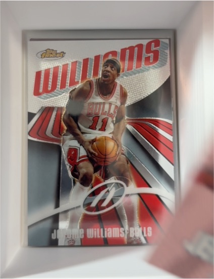 2003-04 Topps Finest #52 Jerome Williams — front
