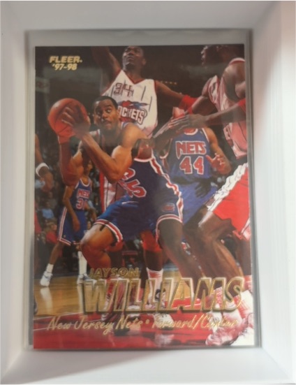 1997-98 Fleer #16 Jayson Williams — front
