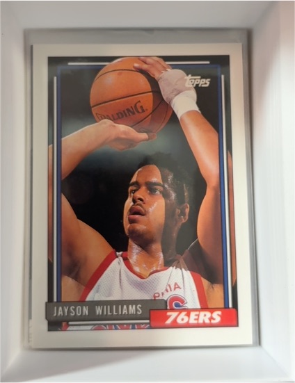 1992-93 Topps #134 Jayson Williams — front