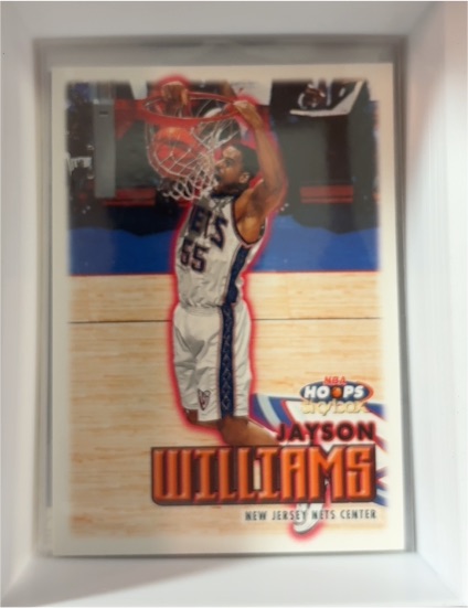 1999-00 Hoops #76 Jayson Williams — front