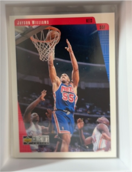 1997-98 Upper Deck Collector's Choice #86 Jayson Williams — front
