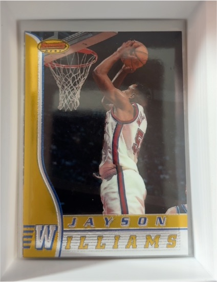 1996-97 Bowman's Best #72 Jayson Williams — front