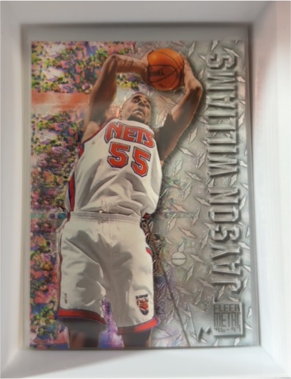 1996-97 Fleer Metal #63 Jayson Williams — front