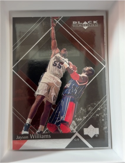 1999-00 Upper Deck Black Diamond #51 Jayson Williams — front