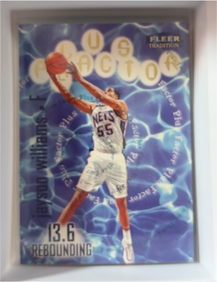 1998-99 Fleer Tradition Plus Factor #140 Jayson Williams — front