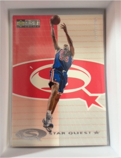 1997-98 Upper Deck Collector's Choice Star Quest #SQ21 Jayson Williams — front