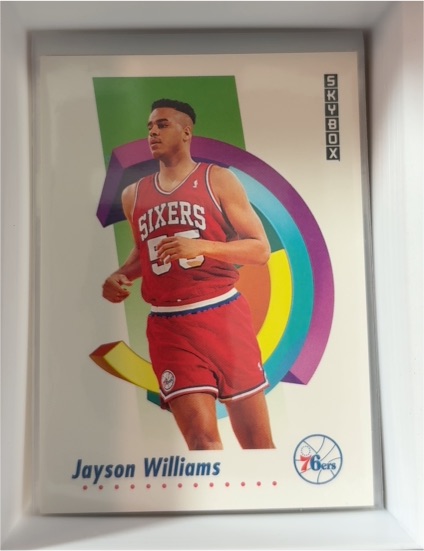 1991-92 SkyBox #220 Jayson Williams — front