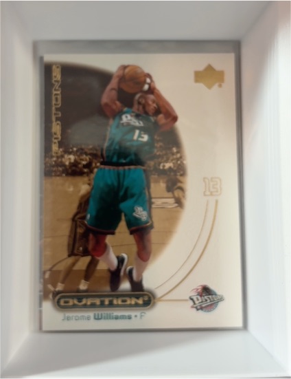 2000-01 Upper Deck Ovation #16 Jerome Williams — front
