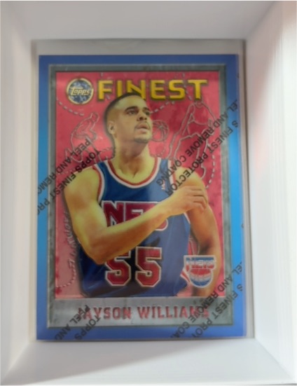 1995-96 Topps Finest #151 Jayson Williams — front