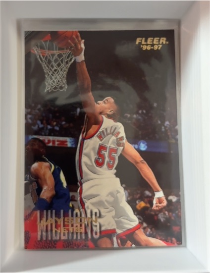1996-97 Fleer #223 Jayson Williams — front