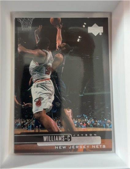 1999-00 Upper Deck #255 Jayson Williams — front