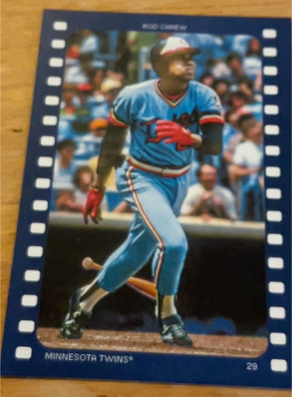 2026 Topps Heritage #RA-RC Rod Carew Ready and Action — front