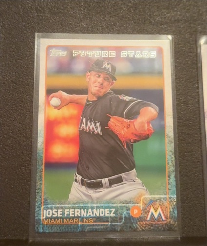 2015 Topps #603 Jose Fernandez — front