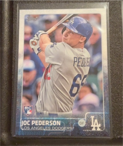 2015 Topps #192 Joc Pederson — front