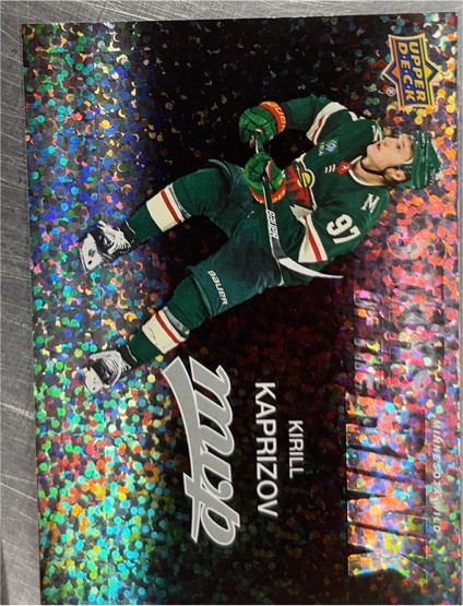 2023-24 Upper Deck MVP Stars of the Rink #SS-8 Kirill Kaprizov — front