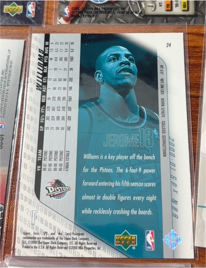 1996-97 Upper Deck #24 Jerome Williams — front