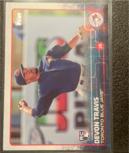 2015 Topps #571 Devon Travis — front