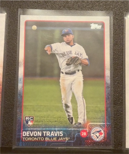 2015 Topps #571 Devon Travis — front