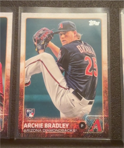 2015 Topps #519 Archie Bradley — front