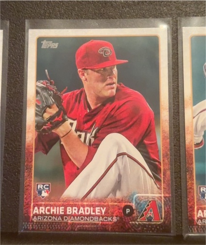 2015 Topps #519 Archie Bradley — front