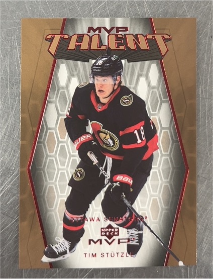 2023 Upper Deck MVP #MT-48 Tim Stutzle — front