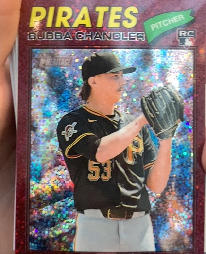 2026 Topps Heritage #265 Bubba Chandler — front