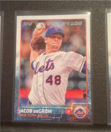 2015 Topps #129 Jacob deGrom — front
