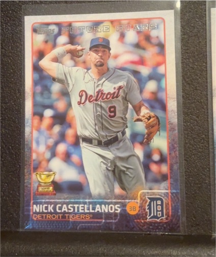 2015 Topps Future Stars #521 Nick Castellanos — front