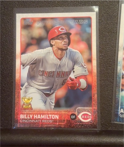 2015 Topps #333 Billy Hamilton — front