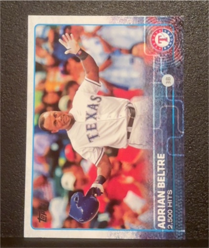 2015 Topps #71 Adrian Beltre — front