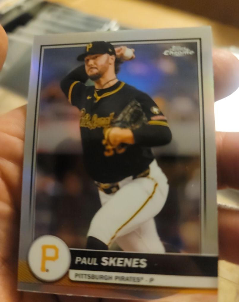 2026 Topps Chrome #62 Paul Skenes — front