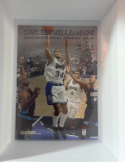 1999-00 Skybox Metal #19 Corliss Williamson — front