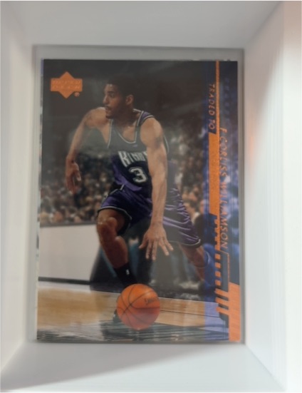 1996-97 Upper Deck #288 Mahmoud Abdul-Rauf Sacramento Kings — front