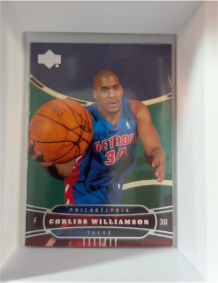 2004-05 Upper Deck #149 Corliss Williamson Philadelphia 76ers — front