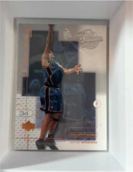 1999-00 Upper Deck Ovation #34 Corliss Williamson — front