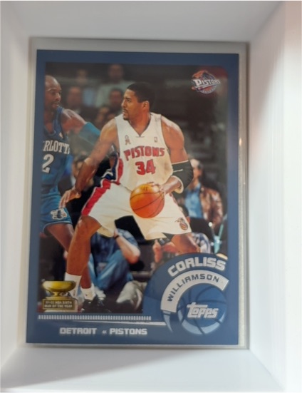 2002-03 Topps #116 Corliss Williamson — front