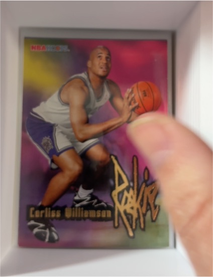 1995-96 SkyBox Premium #242 Corliss Williamson Rookie RC — front