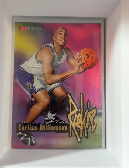 1995-96 NBA Hoops #282 Corliss Williamson — front