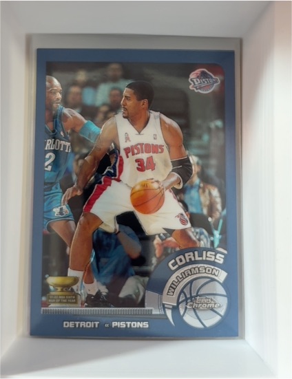 2002-03 Topps Chrome #85 Corliss Williamson — front