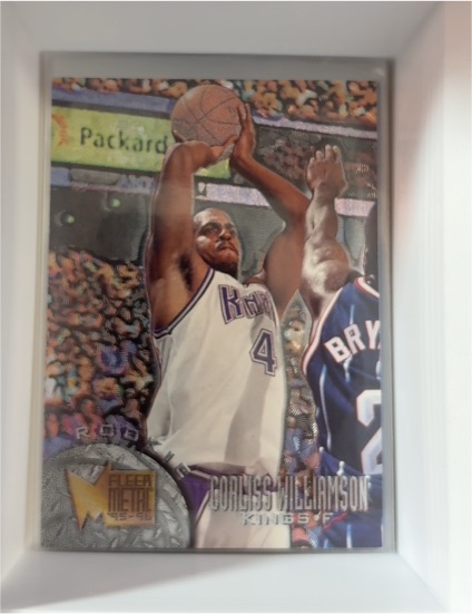 1995-96 Fleer Metal #189 Corliss Williamson — front