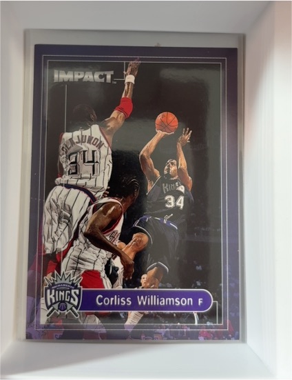 1999 SkyBox Impact #178 Corliss Williamson — front